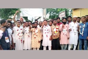 জগন্নাথপুরে ট্রাক, ট্যাংকলরী ও কাভার্ডভ্যান শ্রমিক কমিটির নির্বাচন সম্পন্ন
