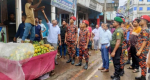 কমলগঞ্জে অবৈধ স্থাপনা উচ্ছেদে অভিযান
