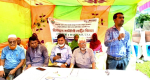 ফেঞ্চুগঞ্জে এনএসএস’র স্যানিটারি ল্যাট্রিন বিতরণ