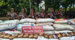 সুনামগঞ্জে ৫৫ লাখ টাকার ভারতীয় ফুসকার চালান আটক 