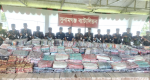 সুনামগঞ্জে সাড়ে ৫ কোটি টাকার শাড়ীর চালান জব্দ