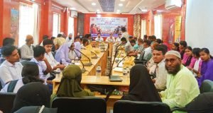 শান্তিগঞ্জে জুলাই পুনর্জাগরণে সমাজ গঠনে শপথ গ্রহণ