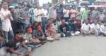 এনসিপির পদযাত্রায় হামলার প্রতিবাদে সুনামগঞ্জে ব্লকেড কর্মসূচি