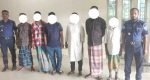 বড়লেখায় ৭ পলাতক আসামী গ্রেফতার