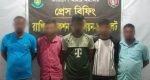 ফেনসিডিলসহ সিলেটের ৫ জন ব্রাহ্মণবাড়িয়ায় আটক