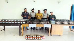 কোম্পানীগঞ্জে মদ উদ্ধার