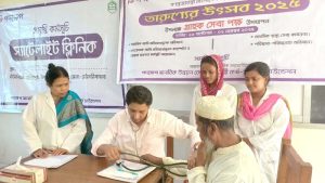 বড়লেখায় পদক্ষেপের ফ্রি চিকিৎসা ক্যাম্প