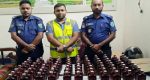 জৈন্তায় বিদেশী মদ উদ্ধার