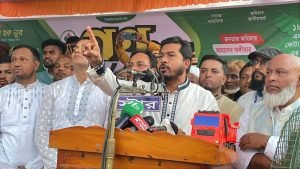 নেতৃত্ব নির্বাচনে ভুল করলে আবারো লুটতরাজ ও ফ্যাসিবাদ আসবে : বিয়ানীবাজারে ভিপি নুর