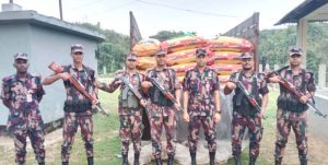 বিজিবির অভিযানে ২৬ লক্ষাধিক টাকার জিরার চালান আটক