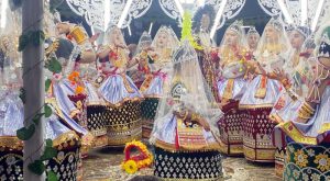 কমলগঞ্জে সাঙ্গ হলো মণিপুরি মহারাসলীলা