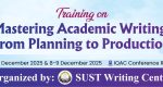 শাবিতে একাডেমিক রাইটিং প্রশিক্ষণ কর্মশালা