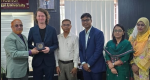সিকৃবি পরিদর্শনে বেলজিয়াম বিশ্ববিদ্যালয়ের প্রফেসর