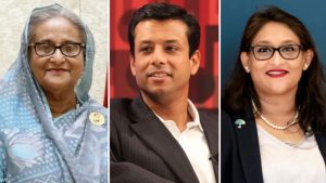 হাসিনা, জয় ও পুতুলের কারাদণ্ড