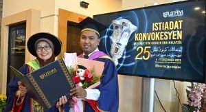 মালয়েশিয়ায় একই গাউনে মাছেলের পদচারণা: ইউটিএইচএমে সমাবর্তনে জন্ম নিল এক অবিস্মরণীয় গল্প