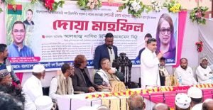 বড়লেখায় খালেদা জিয়ার সুস্থতা কামনায় দোয়া মাহফিল