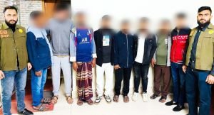 শামীমাবাদে ৮ জুয়াড়ি ডিবি পুলিশের জালে