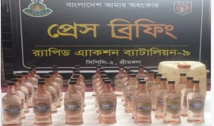 কমলগঞ্জে দেশীয় মদসহ ১ জন গ্রেফতার