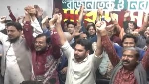 এনসিপির নির্বাচনী জোট ঘোষণা