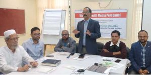 গণমাধ্যমকর্মীদের নিয়ে আইডিয়ার কর্মশালা