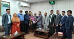 শাবি ভিসির সঙ্গে মেঘনা ব্যাংক প্রতিনিধি দলের সৌজন্য সাক্ষাৎ