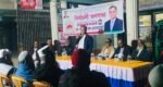 সিলেট-২ এর গণফোরাম প্রার্থী মুজিবুল হকের প্রথম নির্বাচনী জনসভা