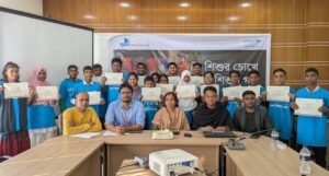 সুনামগঞ্জে শিশু সাংবাদিকতা বিষয়ক কর্মশালা