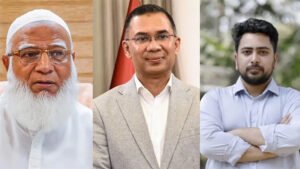 তারেক রহমান, ডা: শফিক ও নাহিদকে প্রধান উপদেষ্টার ফোন