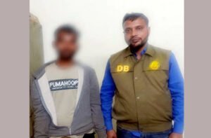 কাষ্টঘরে মাদক কারবারি আটক