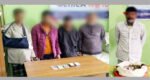 মোগলাবাজারে ৪ জুয়াড়িসহ আটক ৫