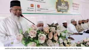 জামায়াত সৎ লোকের শাসন প্রতিষ্ঠা করতে চায়: মাওলানা হাবিবুর রহমান