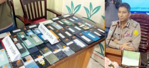 ৭০টি হারানো মোবাইল ফিরিয়ে দিলো এসএমপি