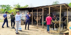 দোয়ারা বাঁশতলা স্মৃতিসৌধ এলাকায় অবৈধ স্থাপনা উচ্ছেদ