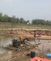 দোয়ারায় অবৈধ বালু উত্তোলনে ১ জনের দণ্ড