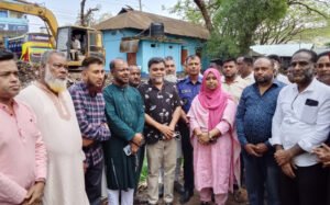 জুড়ীতে খাল খনন ও পরিষ্কার কার্যক্রম উদ্বোধন