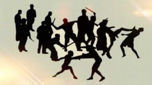 লাখাইয়ে শিশুর গায়ে সাইকেলের  ধাক্কা নিয়ে সংঘর্ষে আহত ১৫