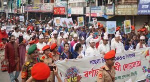 সিলেটে নানা আয়োজনে বাংলা নববর্ষ উদযাপন