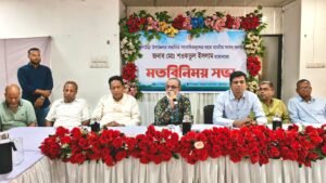 কুলাউড়ায় সাংবাদিকদের এক প্ল্যাটফর্মে আনতে এমপির উদ্যোগ