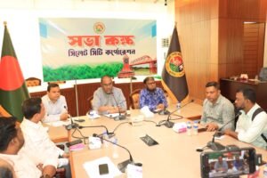 ওয়ার্ড সচিবদের সঙ্গে সিসিক প্রশাসকের সভা