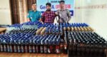 টুকেরবাজারে ৬৪৭ বোতল বিদেশী মদসহ আটক ১