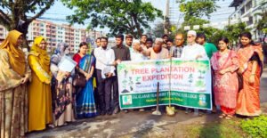 জালালাবাদ টিচার্স ট্রেনিং কলেজে বৃক্ষরোপণ উদ্বোধন
