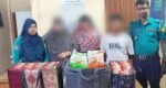 ৬৯ হাজার টাকার ভারতীয় চকলেটসহ ৩ জন আটক