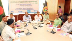 সিলেটে মাসব্যাপী হাম-রুবেলা টিকা ক্যাম্পেইন শুরু ২০ এপ্রিল :