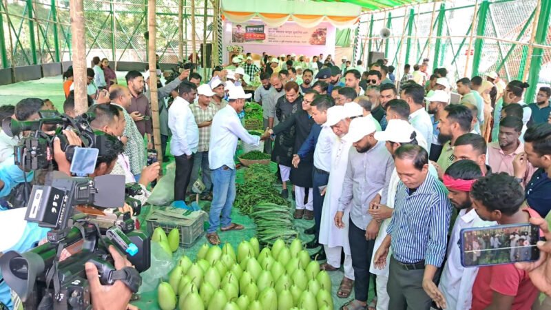 ঘটা করে চালু সিলেটে ‘কৃষকের হাট’ ক্রেতা-বিক্রেতা শুণ্য