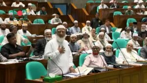 সংসদে বিরোধী দলের ওয়াকআউট