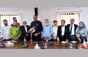 সুনামগঞ্জ রেড ক্রিসেন্টের দায়িত্ব নিলেন মিজান চৌধুরী
