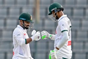 সিলেটে বিপর্যয় কাটালো বাংলাদেশ : আঁধারে আলো হয়ে জ¦ললেন লিটন