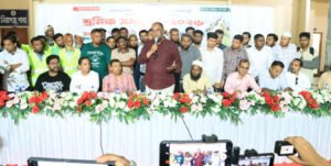 কম সময়ে উন্নত সেবা দিতে কর্মীদের আহ্বান : শ্রমিক সমাবেশে সিসিক প্রশাসক