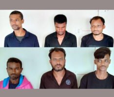 নগরে ৭ ছিনতাইকারী গ্রেপ্তার : চাকু উদ্ধার