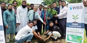 ডাব্লিউবিএস-মিশন ওয়ান মিলিয়নের মাসব্যাপী বৃক্ষরোপণ শুরু